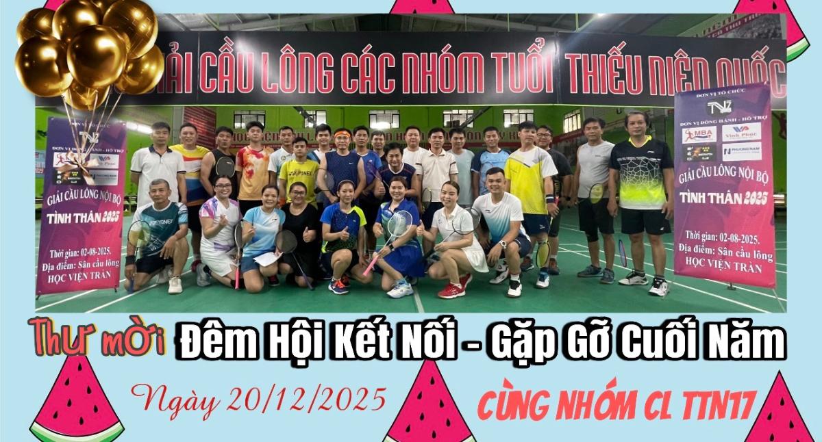 Hội Cầu Lông Tân Thới Nhất 17