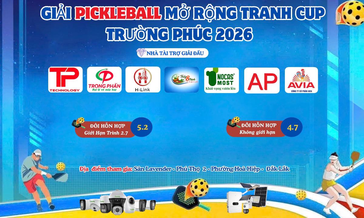 Pickleball Đông Hoà