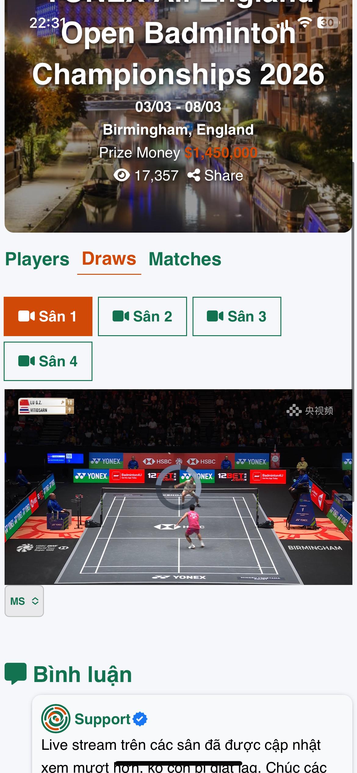 Bình luận của Huỳnh Trí