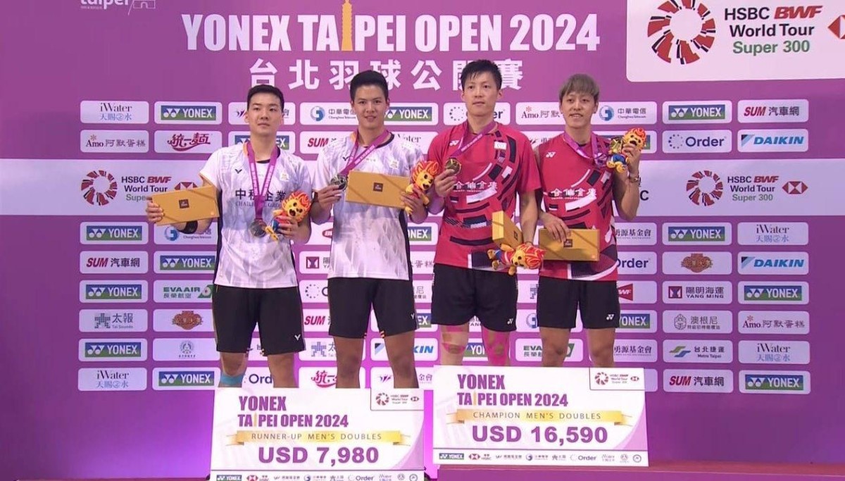 Các nhà vô địch giải Taipei Open năm 2024 - cấp độ super 300 Các nhà vô địch giải Taipei Open năm 2024 - cấp độ super 300