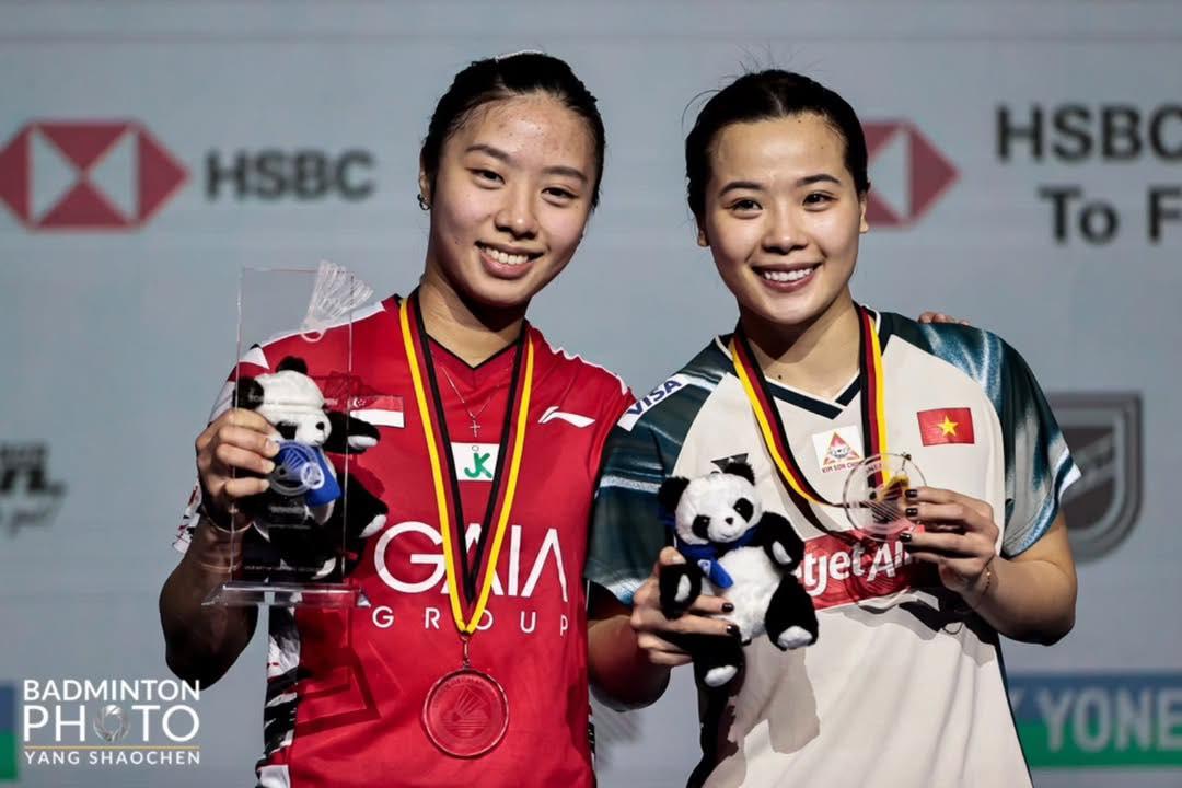 Các nhà vô địch giải YONEX German Open 2025 - cấp độ super 300 Các nhà vô địch giải YONEX German Open 2025 - cấp độ super 300