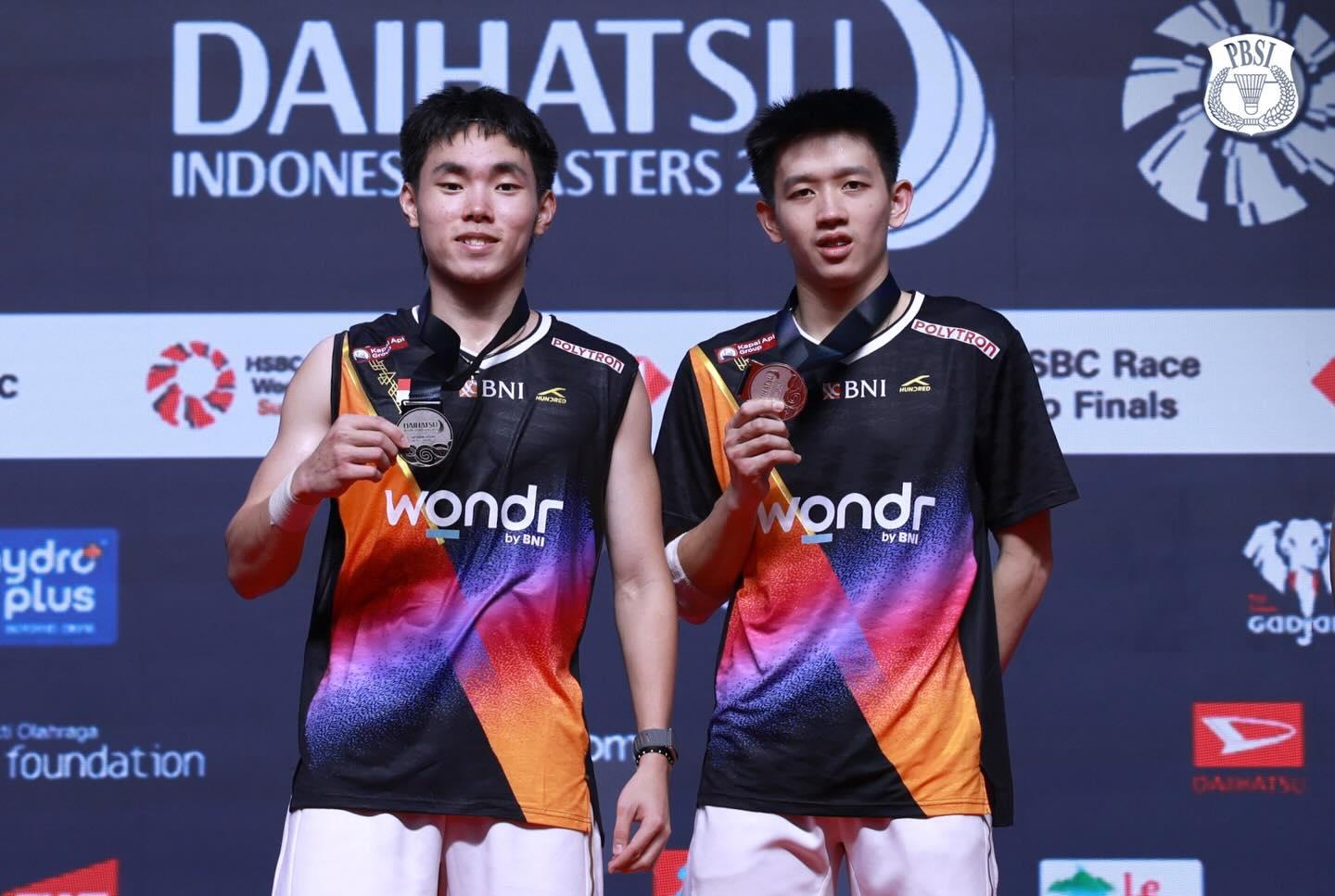 Các nhà vô địch tại giải cầu lông DAIHATSU Indonesia Masters 2026 thuộc đẳng cấp super 500