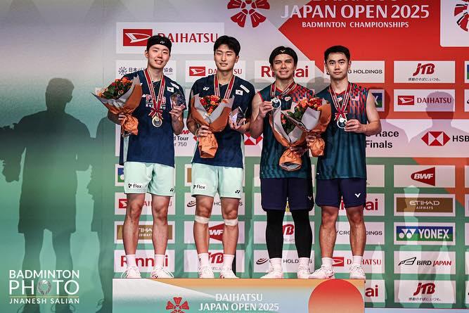 Các nhà vô địch tại giải cầu lông Japan Open 2025 cấp độ super 750 Các nhà vô địch tại giải cầu lông Japan Open 2025 cấp độ super 750