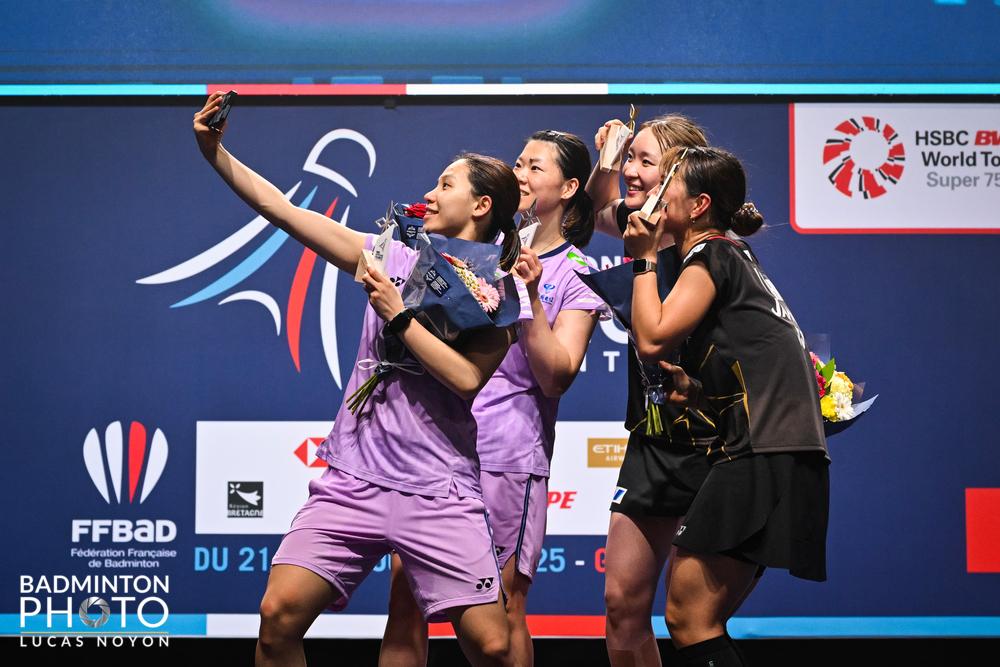 Các nhà vô địch tại giải cầu lông YONEX French Open 2025 cấp độ super 750 Các nhà vô địch tại giải cầu lông YONEX French Open 2025 cấp độ super 750