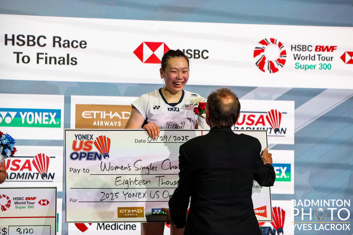 Các nhà vô địch tại giải cầu lông YONEX US Open 2025 cấp độ super 300 Các nhà vô địch tại giải cầu lông YONEX US Open 2025 cấp độ super 300