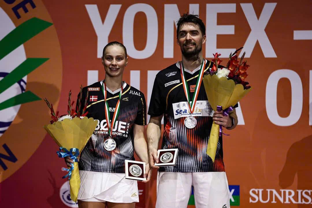 Các nhà vô địch tại giải cầu lông YONEX-SUNRISE India Open 2026 thuộc đẳng cấp super 750