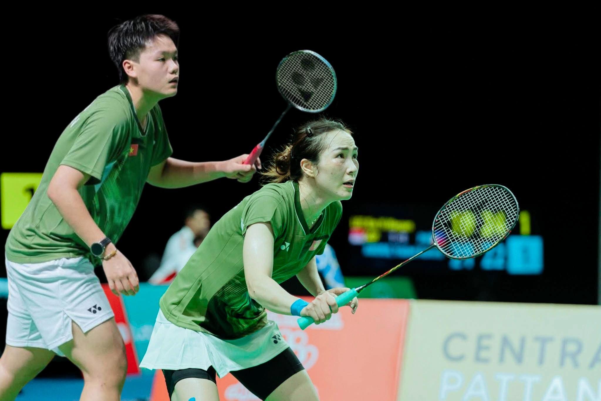 Vũ Thị Trang và Bùi Bích Phương giúp tuyển cầu lông hoàn thành chỉ tiêu giành HCĐ SEA Games 33