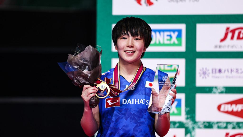 Cựu số 1 thế giới Akane Yamaguchi vô địch đơn nữ giải cầu lông Japan Open 2024 cập độ 750 Cựu số 1 thế giới Akane Yamaguchi vô địch đơn nữ giải cầu lông Japan Open 2024 cập độ 750
