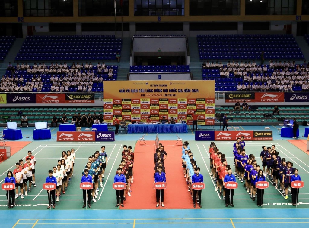 Khai mạc giải vô địch Đồng đội quốc gia năm 2024 Khai mạc giải vô địch Đồng đội quốc gia năm 2024