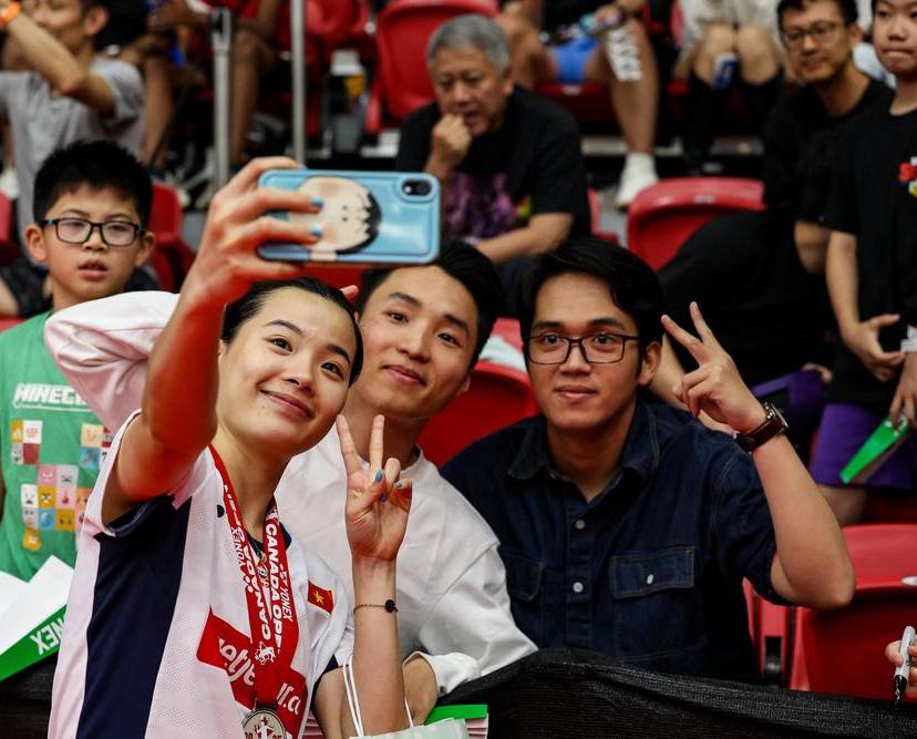 Nguyễn Thùy Linh gánh vác sứ mệnh tiếp nối Nguyễn Tiến Minh truyền lửa cho Cầu lông Việt Nam Nguyễn Thùy Linh gánh vác sứ mệnh tiếp nối Nguyễn Tiến Minh truyền lửa cho Cầu lông Việt Nam