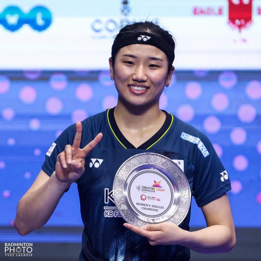 Nhà vô địch Olympic 2024 An Se Young trở lại ngôi số 1 cầu lông thế giới Nhà vô địch Olympic 2024 An Se Young trở lại ngôi số 1 cầu lông thế giới
