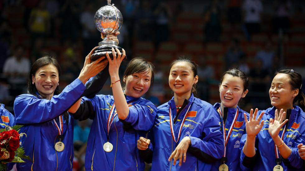 Trung Quốc "bất bại" tại giải đấu Uber Cup trên sân nhà Trung Quốc "bất bại" tại giải đấu Uber Cup trên sân nhà