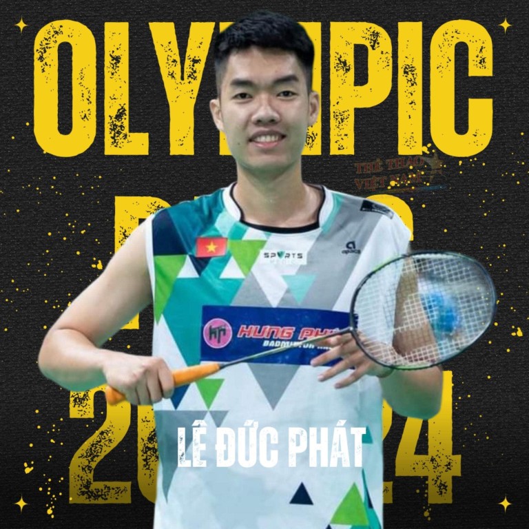 Tay vợt cầu lông Lê Đức Phát chính thức đoạt vé Olympic 2024 Tay vợt cầu lông Lê Đức Phát chính thức đoạt vé Olympic 2024