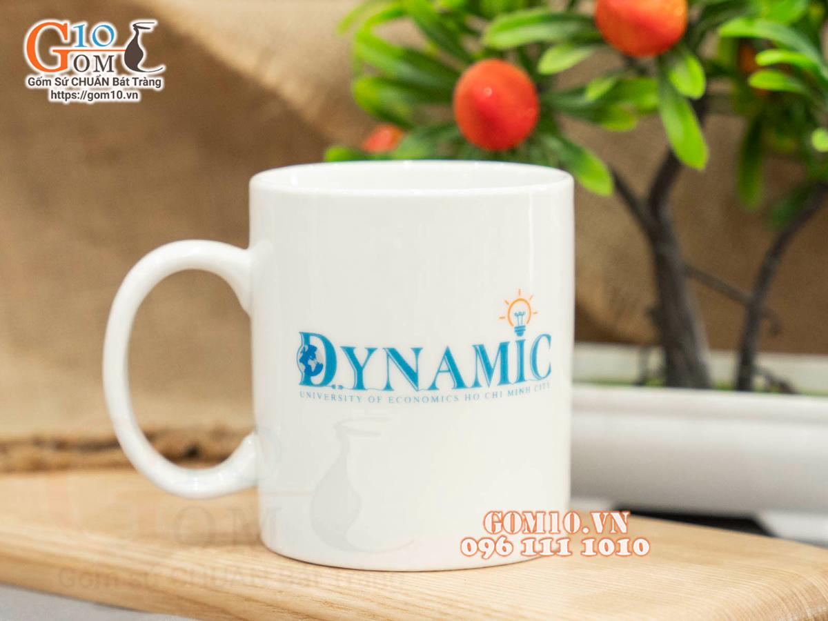 Cốc sứ quai tròn men trắng, in logo quà tặng Cốc sứ quai tròn men trắng, in logo quà tặng