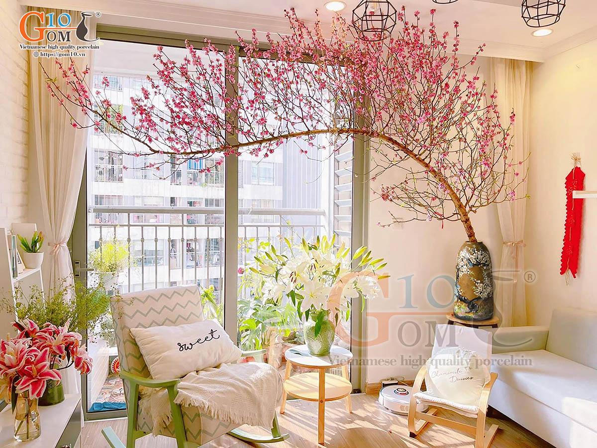 Lọ hoa Bát Tràng