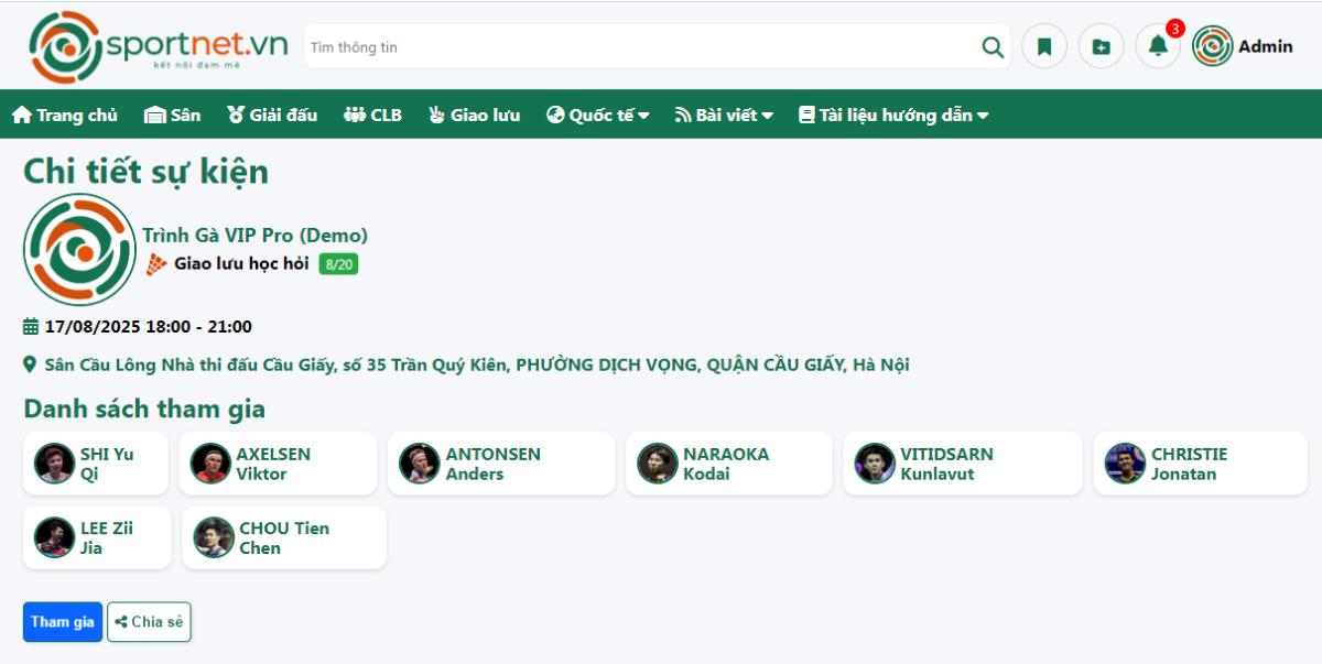 Bài đăng của Admin