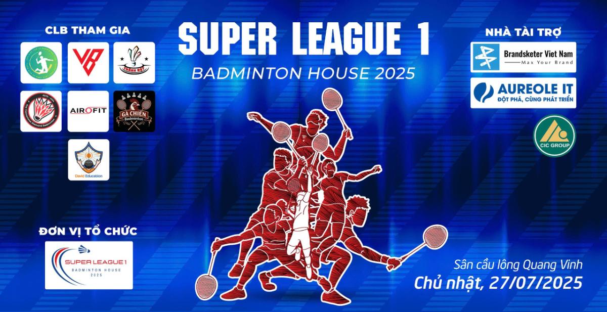 Bài đăng của Hậu Trần (Badminton House)