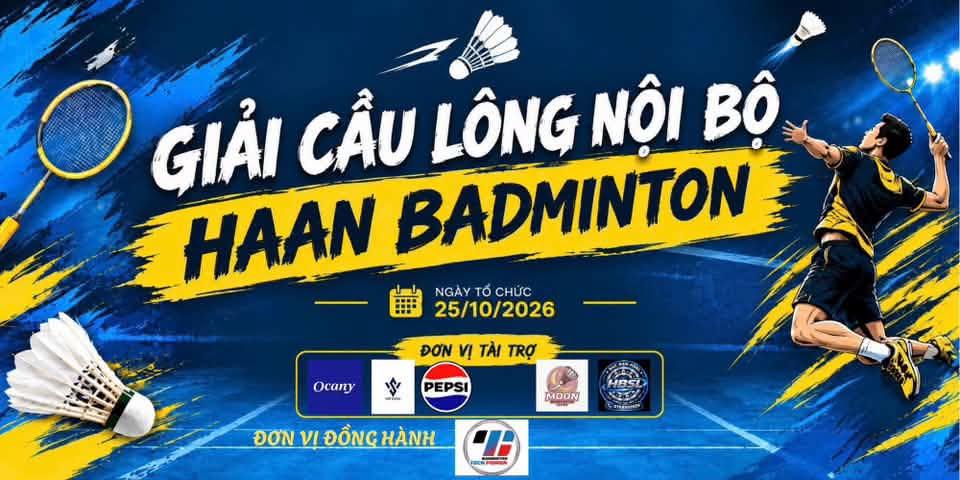 GIẢI NỘI BỘ SÂN HAAN - LẦN THỨ I