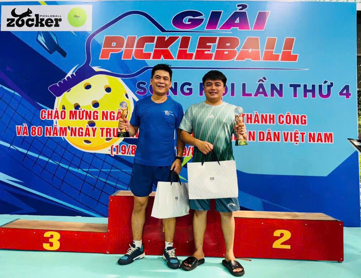 Giải Pickleball Sông Hội Lần 4 chào mừng ngày Cách mạng tháng 8 và kỷ niệm 80 năm Ngày truyền thống Công an nhân dân (19/8/1945 – 19/8/2025