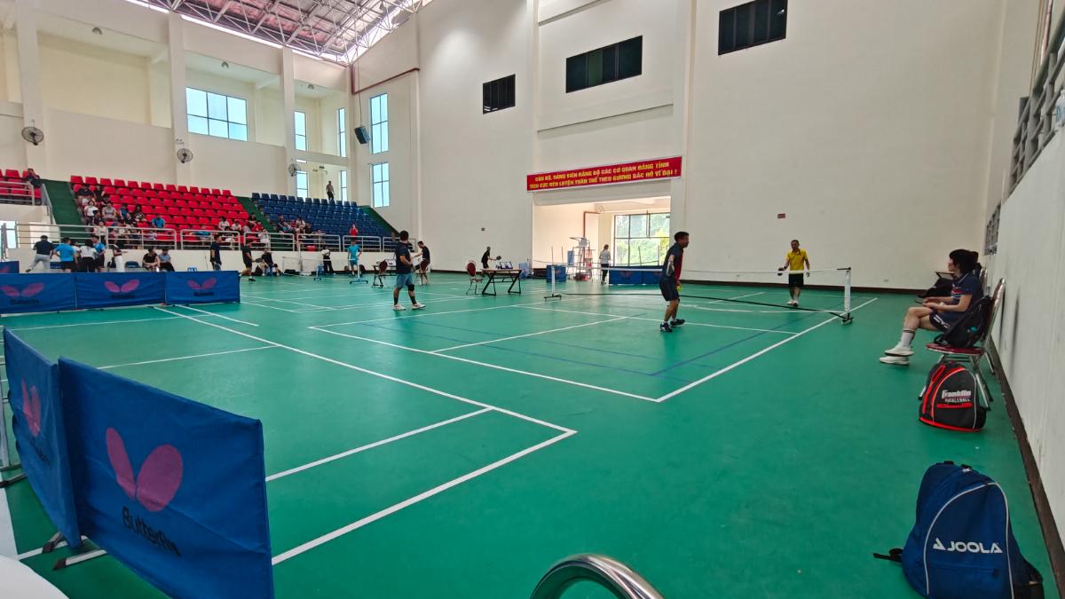 Giải pickleball chào mừng thành công đại hội đảng bộ các cơ quan tỉnh lần thứ 1 , nhiệm kỳ 2025 2030