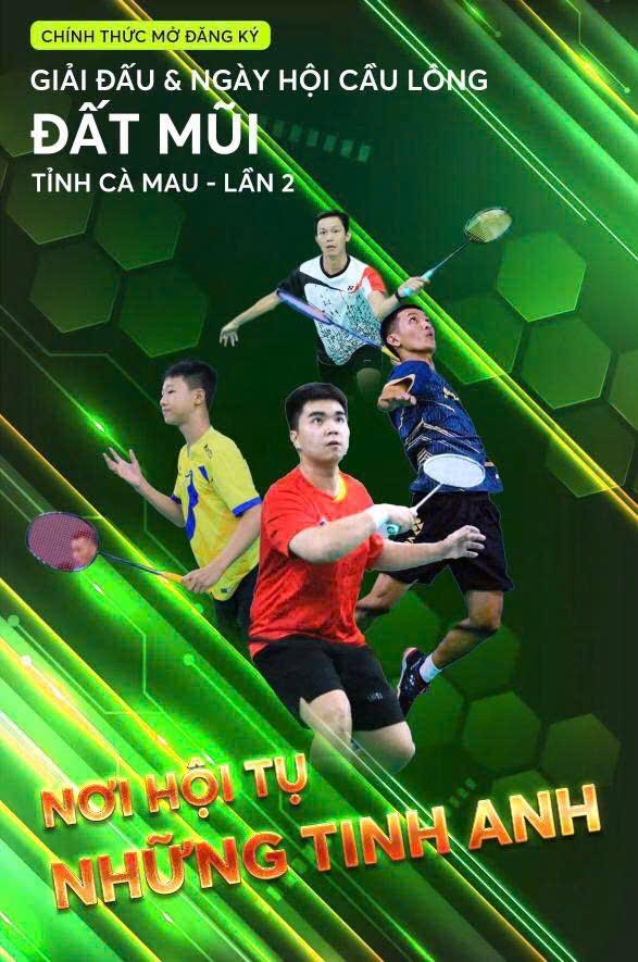 Giải Cầu Lông Đất Mũi lần 2