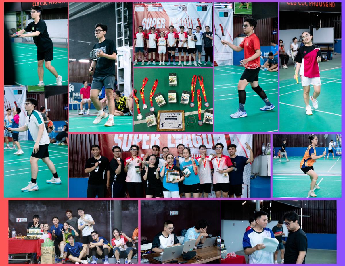 GIẢI CẦU LÔNG ĐỒNG ĐỘI SUPER LEAGUE 1 - MÙA FINAL NĂM 2025