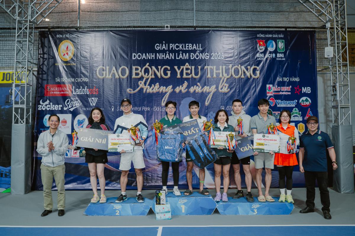 HỘI DOANH NHÂN TRẺ LÂM ĐỒNG 2025 - GIAO BÓNG YÊU THƯƠNG, HƯỚNG VỀ VÙNG LŨ