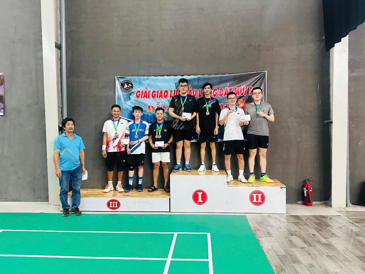 GIAO LƯU CẦU LÔNG ĐẤT MŨI LẦN 1