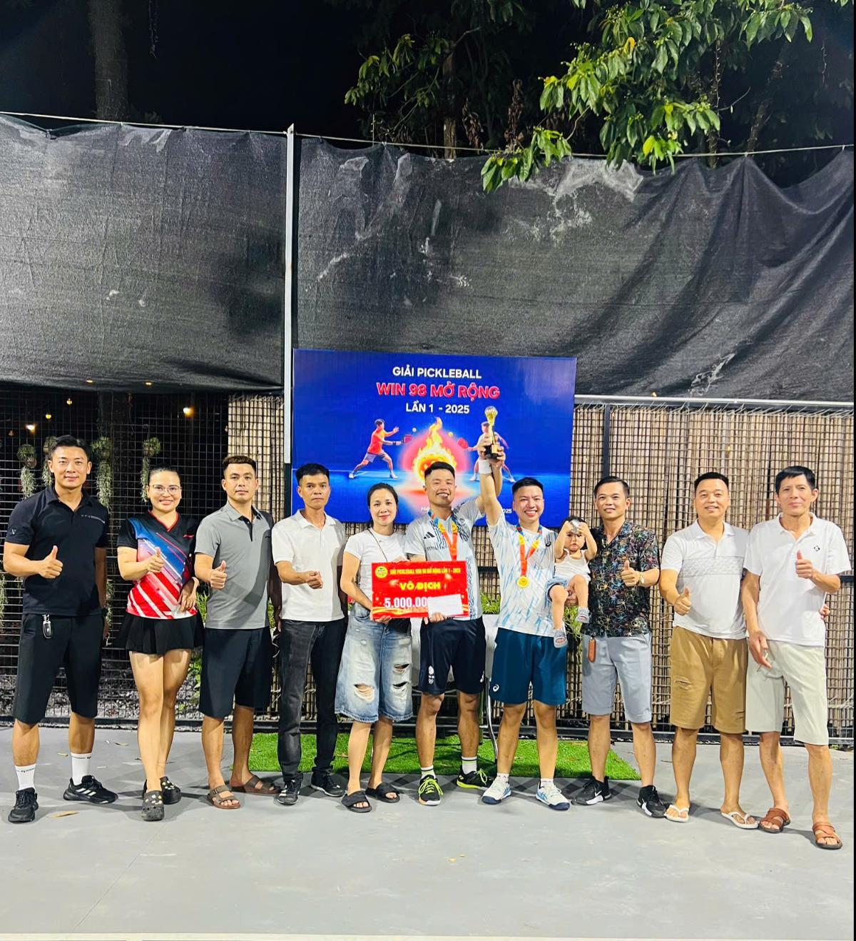 GIẢI PICKLEBALL WIN 98 MỞ RỘNG LẦN 1 -2025