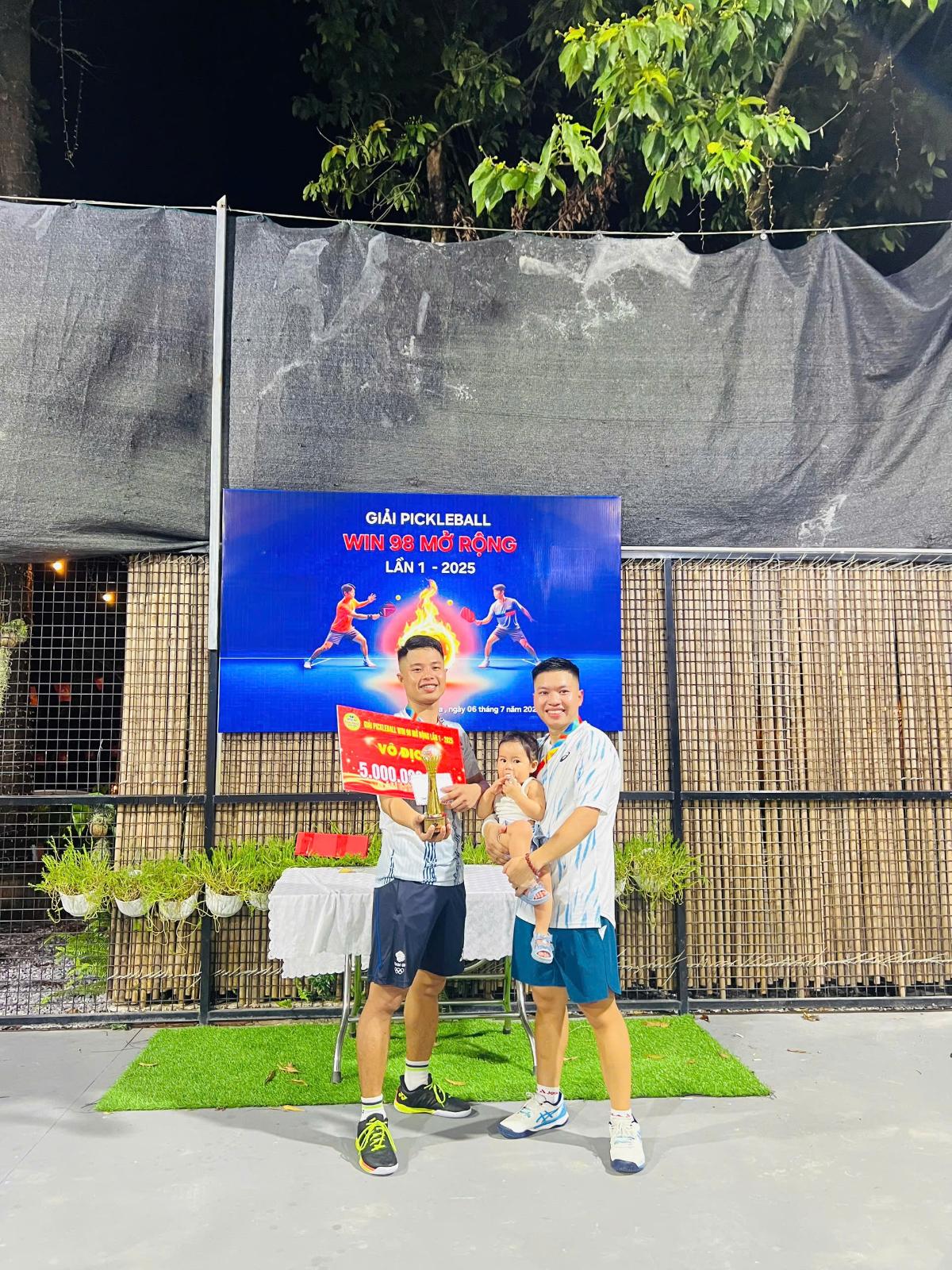 GIẢI PICKLEBALL WIN 98 MỞ RỘNG LẦN 1 -2025