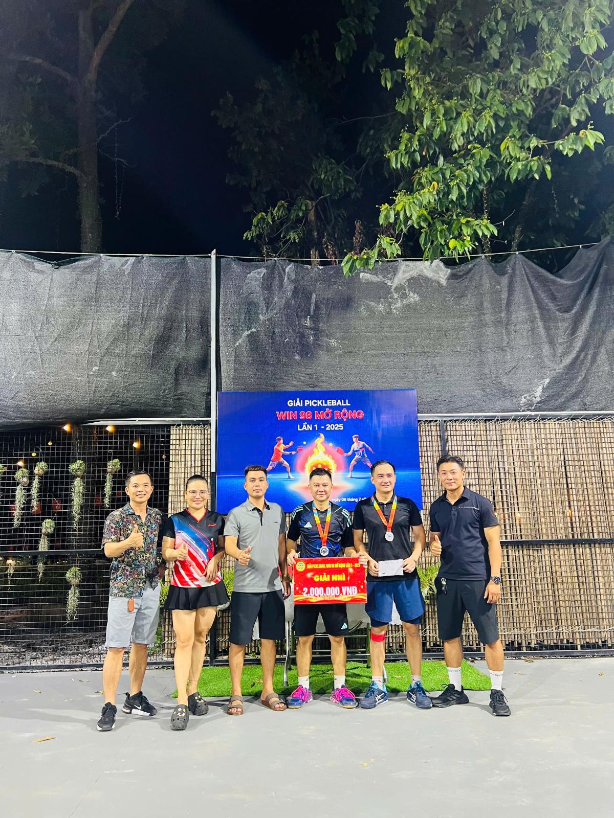 GIẢI PICKLEBALL WIN 98 MỞ RỘNG LẦN 1 -2025