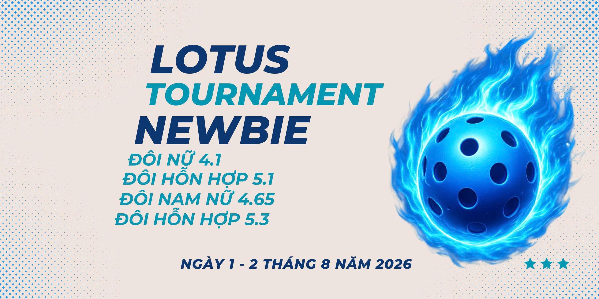 Giải Pickleball Lotus Tournament