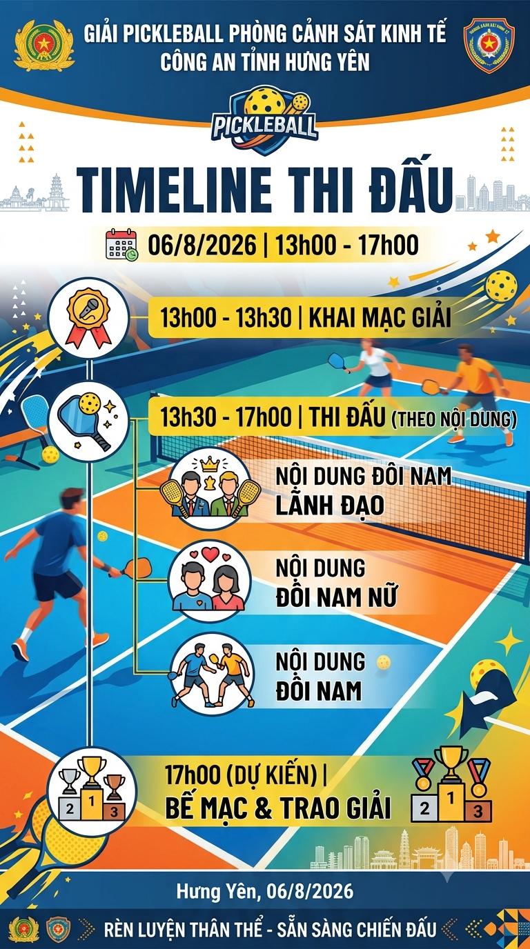 Giải Pickleball giao hữu PC03, CAT HY