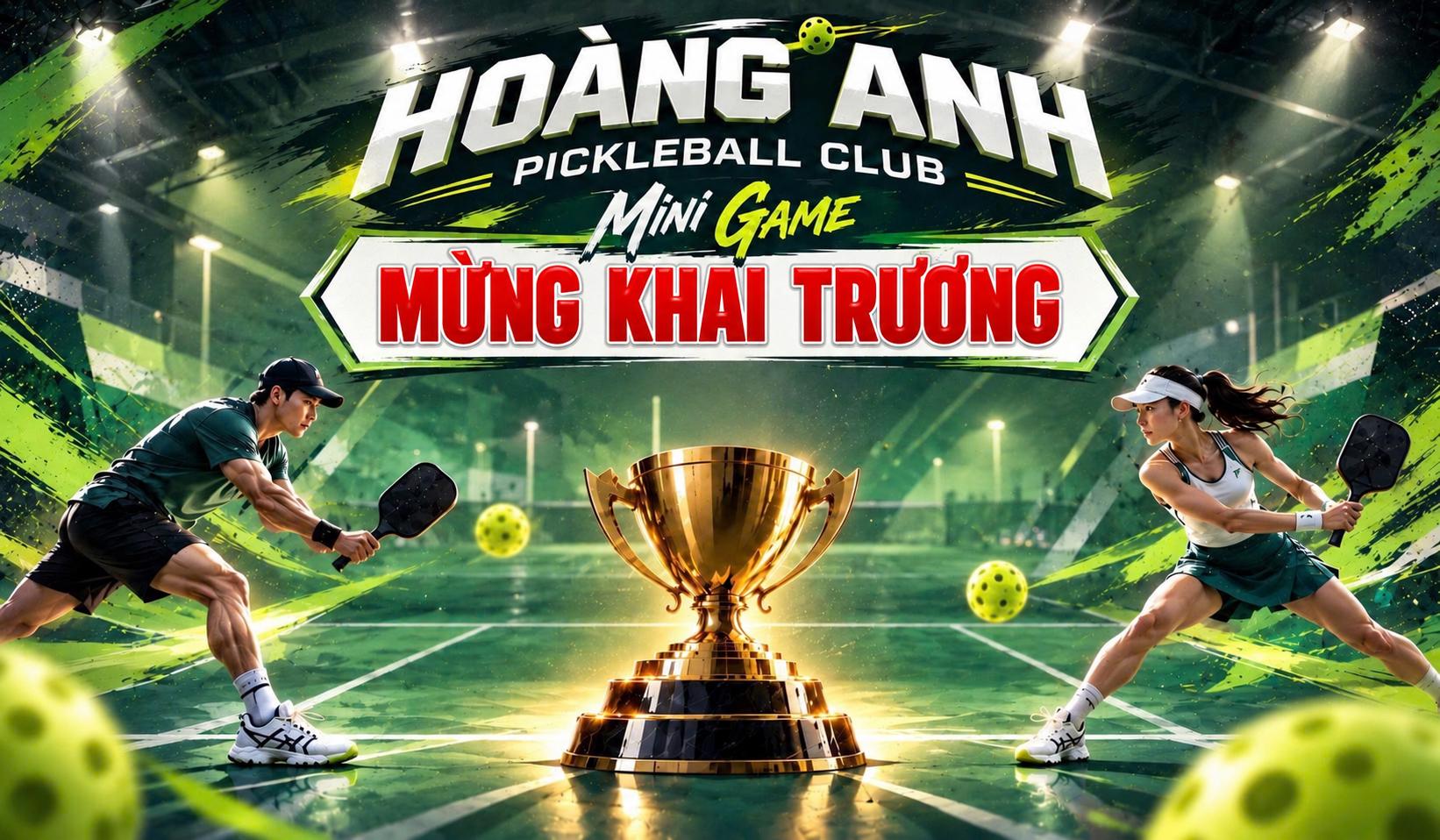 Giao Lưu Pickleball Hoàng Anh