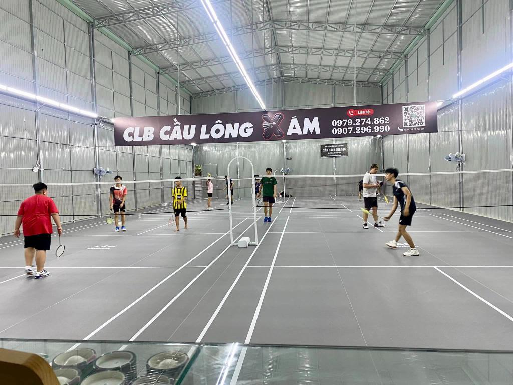 Sân Cầu Lông Xám badminton