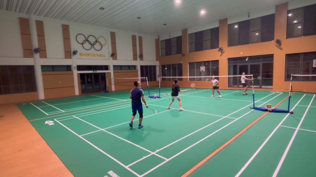 Sân Cầu Lông Trường TH Thanh Am