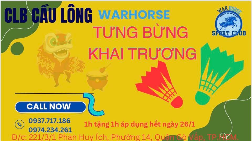 Sân Cầu Lông WARHORSE