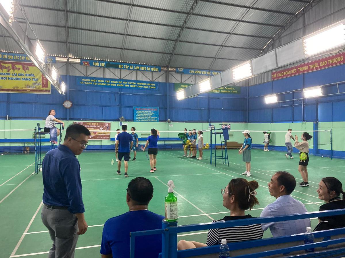 Sân Cầu Lông Ao An