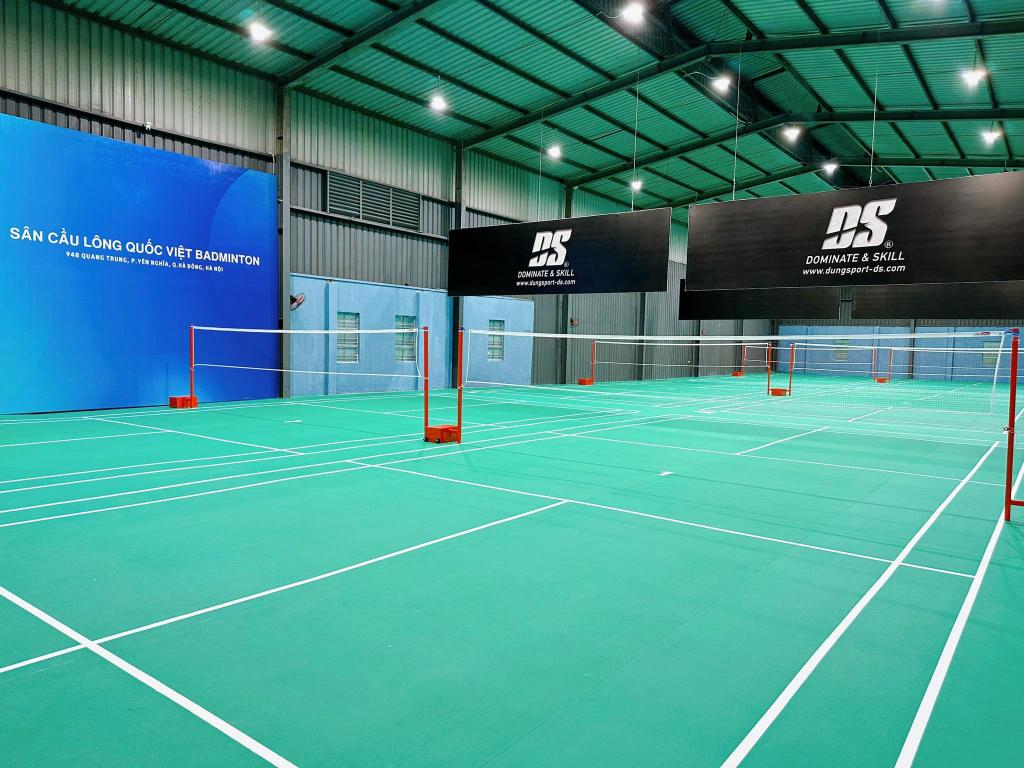 Sân cầu lông Quốc Việt Badminton 948 Quang Trung