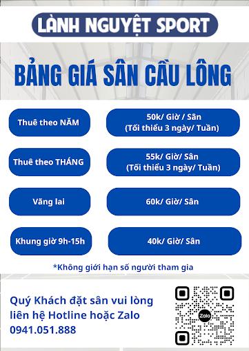 Sân Cầu Lông Lành Nguyệt Sport