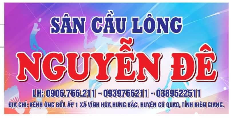 Sân Cầu Lông Nguyễn Đê
