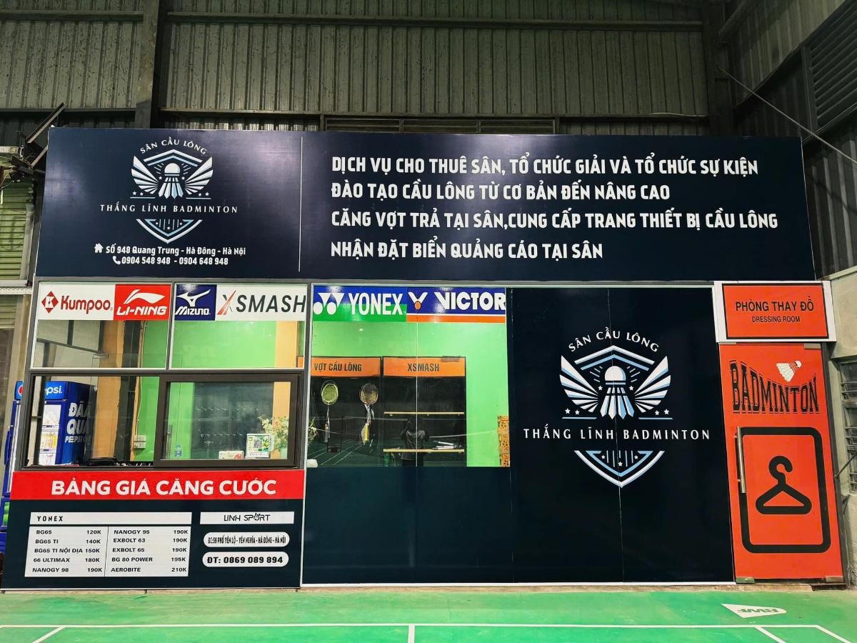 Sân Cầu Lông Thắng Lĩnh badminton