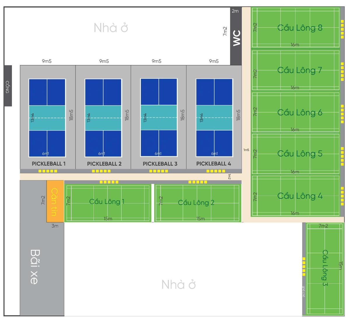 Sân Cầu Lông TTC Badminton