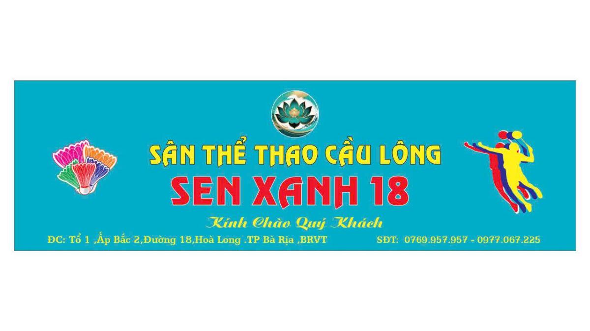 Sân Cầu Lông Sen Xanh 18