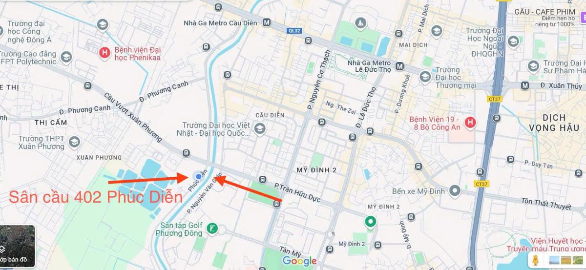 Sân Cầu Lông 402 Phúc Diễn