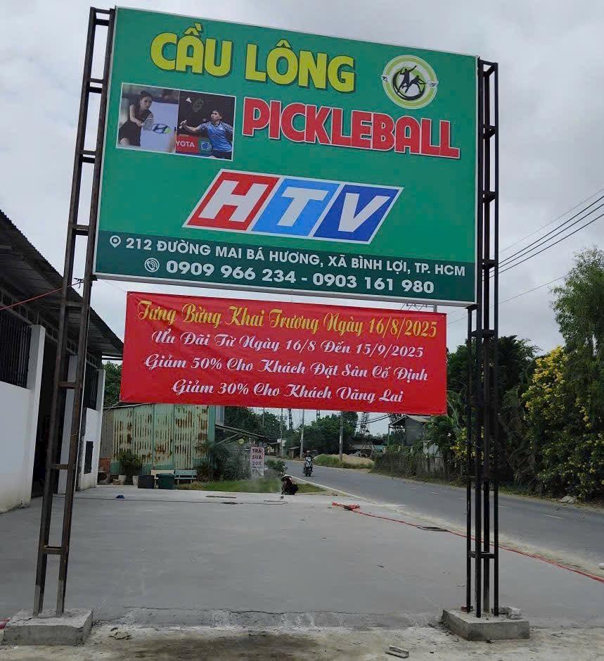 Sân Pickleball & Cầu Lông HTV