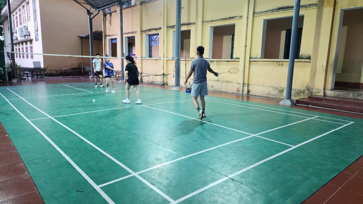 Sân Cầu Lông trường Tiểu học Hồng Thái - Minh Xuân - Tuyên Quang