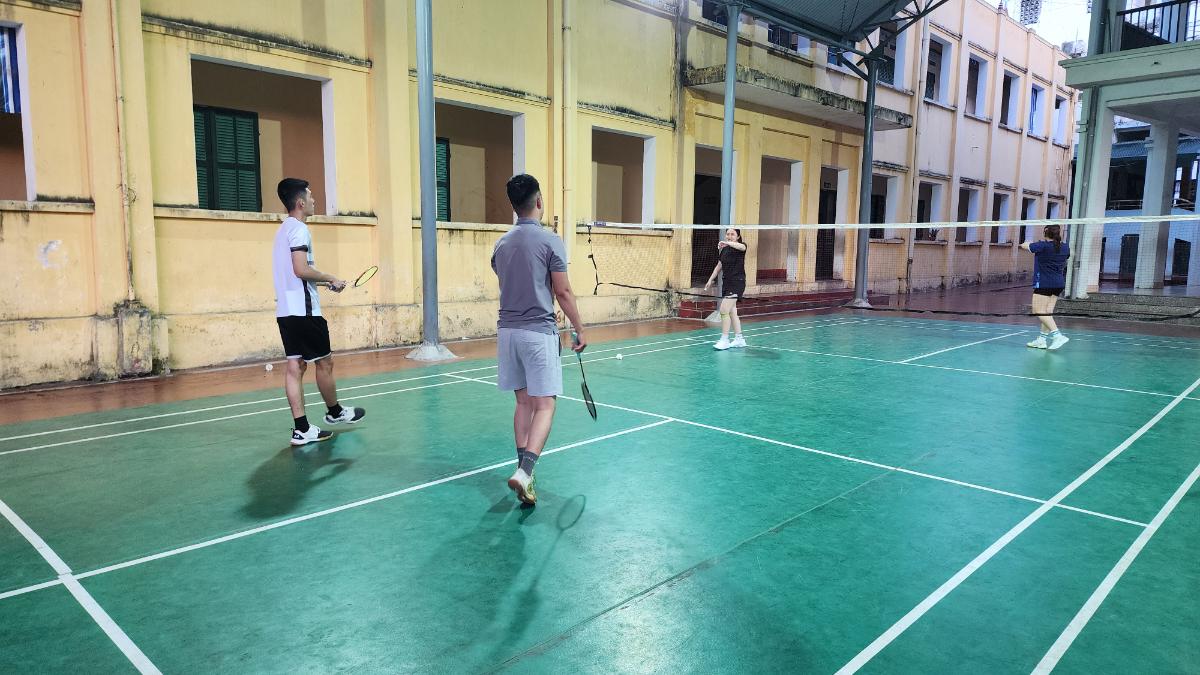Sân Cầu Lông trường Tiểu học Hồng Thái - Minh Xuân - Tuyên Quang