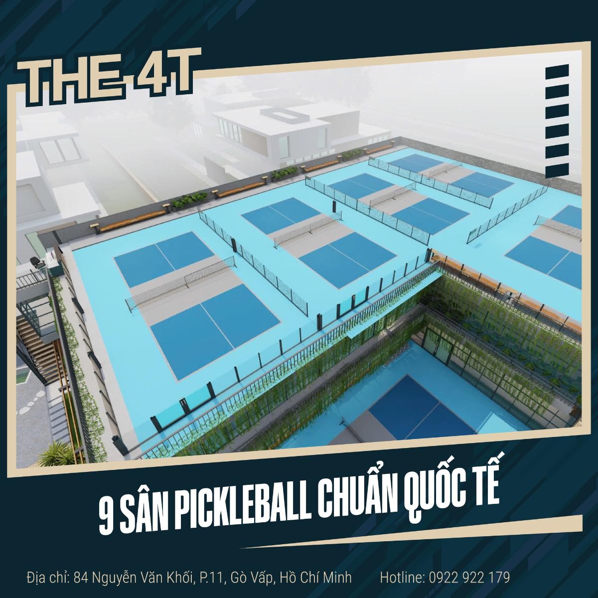 Sân Pickleball & Cầu Lông The 4T Sportique