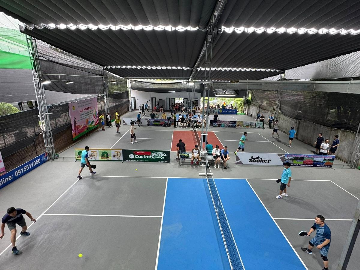 Sân Pickleball Tôm Cờ Lắp